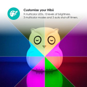 Hibü Silikonové přenosné noční světlo Bblüv
