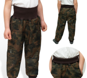 Rostoucí softshellové kalhoty Forest Esito