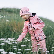 Softshellové kalhoty dětské Sakury růžová Wamu