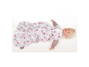 Letní spací pytel bambus šedé rybičky Kaarsgaren 