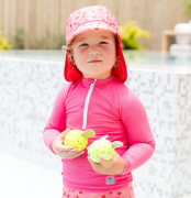 UV tričko s dlouhým rukávem do vody Pink