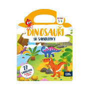 3D samolepky: Dinosauři Kvído