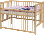 Dětská postýlka s kompletní výbavou 120 x 60 cm  Scarlett Pimpi