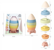 Stohovací raketa tvary Ziro