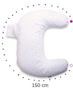 Polohovací polštář MiniRelax jersey 150 cm Babymatex