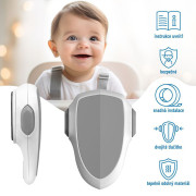 Bezpečnostní zámek na dvířka trouby, odolný proti teplu 1 ks Sipo