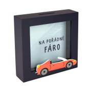 3D pokladnička v rámečku Albi