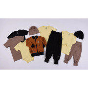 Tepláky tenké Outlast® UV 50+ černé Little Angel 