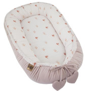 EKO Hnízdo pro miminko bavlněné Velvet 90x60 cm