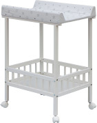 Přebalovací pult Scarlett Pája Hvězdička bílý