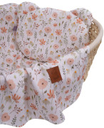 Bambusová letní sada polštářku s medvídkem a přikrývkou Letní louka Infantilo