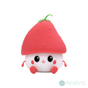 LED silikonová noční lampička - jahůdka Mary's 