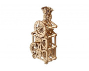 Ugears 3D dřevěné mechanické puzzle Hodiny motoru