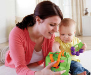 Fisher Price hrající nákupní taška