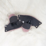 Capáčky Teddy fleece double Cyclamen pink růžová Esito