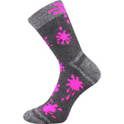 Ponožky dětské froté sportovní Hawkik pro holky 3 páry
