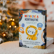 Milníkové a kontrastní kartičky 2v1 Edukid