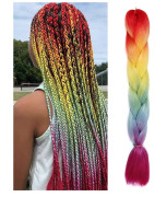 Pletený copánek Jumbo 60 cm FunCo