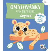 Omalovánky pro nejmenší Gepard