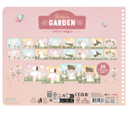 Kniha s vystřihovacími maskami Rosa Little Dutch