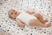Bavlněný mantinel do postýlky Bump Air Design 360 cm Babymatex