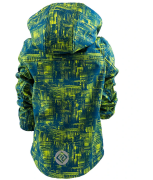 Chlapecká softshellová bunda s kapucí, Pidilidi Modrá