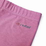 Legíny 3/4 tenké Outlast® UV 50+ tm. starorůžová 