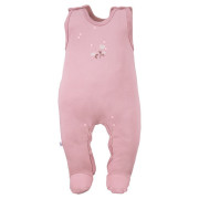 Kojenecké dupačky Petite růžové květinky Eevi