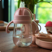 Hrneček s brčkem Bringebaer 240 ml Kidnort