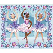 Kreativní sada Mini Tanečníci Dekorování perlami Janod Atelier