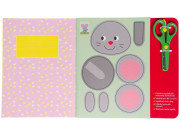 Jednou nohou ve školce Zvířata Stříhání a lepení pro malé děti 3+