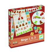 Djeco Edukativní hra Eduludo Bingo 1, 2, 3