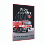 Desky na abecedu Tatra - hasiči
