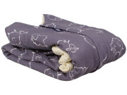 Merino spací pytel s nohavicemi a odepínacími rukávy Šedé ovečky Kaarsgaren