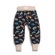 Dětské tepláky s vysokým pasem Chameleon - tmavě modrá Esito