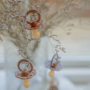 Dudlíky kaučuk 2 ks 0-6 měsíců Boheme Bibs 