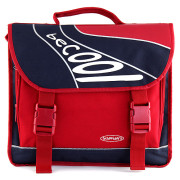 Školní taška BeCool - Modro-červená