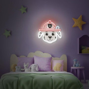 Dekorativní LED neon Tlapková patrola - Marshall