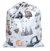 Bavlněný pytlík na přezůvky 40×32 cm 