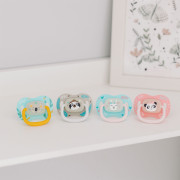 Dudlík silikonový třešinka Exotic animals 6 - 18 m 1 ks Canpol babies