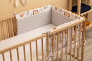 Mantinel do postýlky mušelín/bavlna Sensillo 