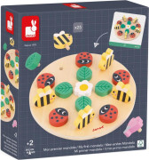 Didaktik Vzdělávací hra prostorové uspořádání Moje první mandala s předlohami Janod