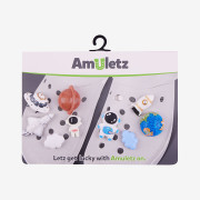 Amulety - ozdoby na boty Amuletz Universe explorer mix Coqui