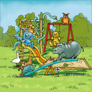 Mini hra pro děti Čarodějnický duel ABC Haba