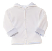 Oboustranný kabátek s kapucí MKCool Světle modrý