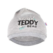 Kojenecká bavlněná čepička New Baby Wild Teddy
