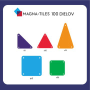 Magnetická stavebnice 100 dílů Magna Tiles
