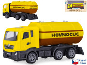 Hovnocuc 12 cm kovový se zpětným chodem