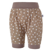 Šortky tenké harémky hnědá vlaštovky Little Angel 