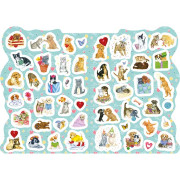 Tvarované omalovánky Štěňátka a koťátka